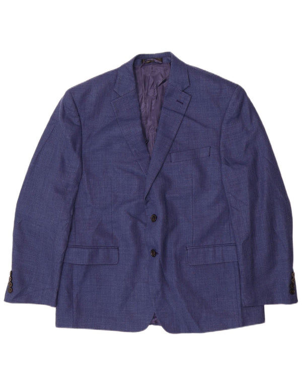 Ralph Lauren Herren-Blazer mit 2 Knöpfen, UK 42, XL, Blau, Polyester