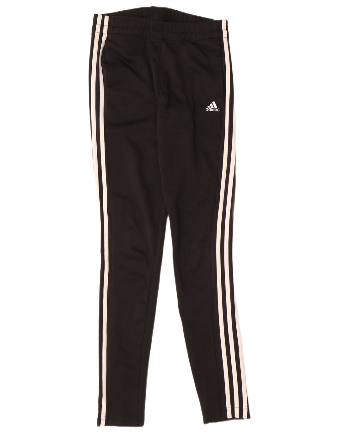 Adidas Damen Climalite Trainingshose UK 4/6 XS Schwarz Polyester