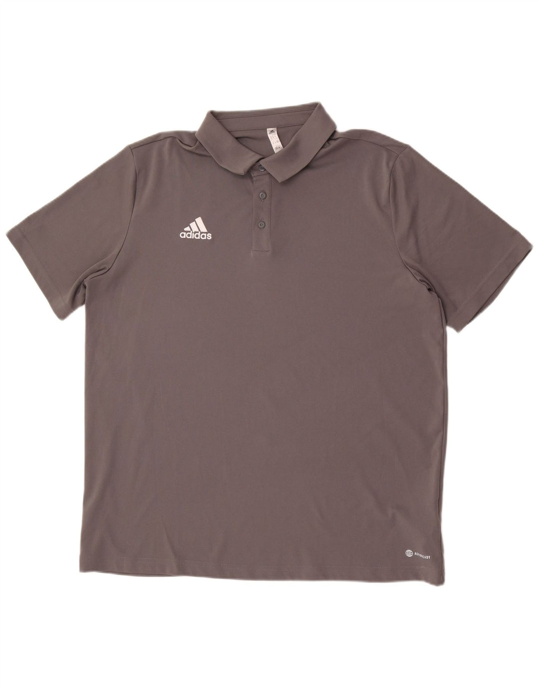 Adidas Herren Aeroready Poloshirt XL Grau Polyester