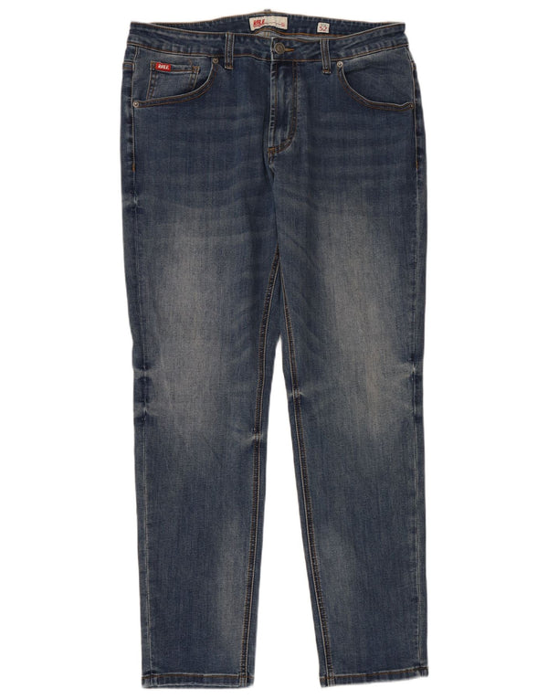 Rifle Herren Slim Jeans IT 52 XL W38 L32 Blaue Baumwolle