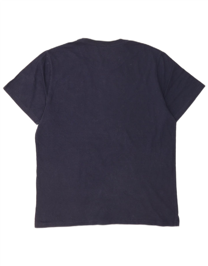 LEVI'S Herren Standard T-Shirt Top Large Marineblau