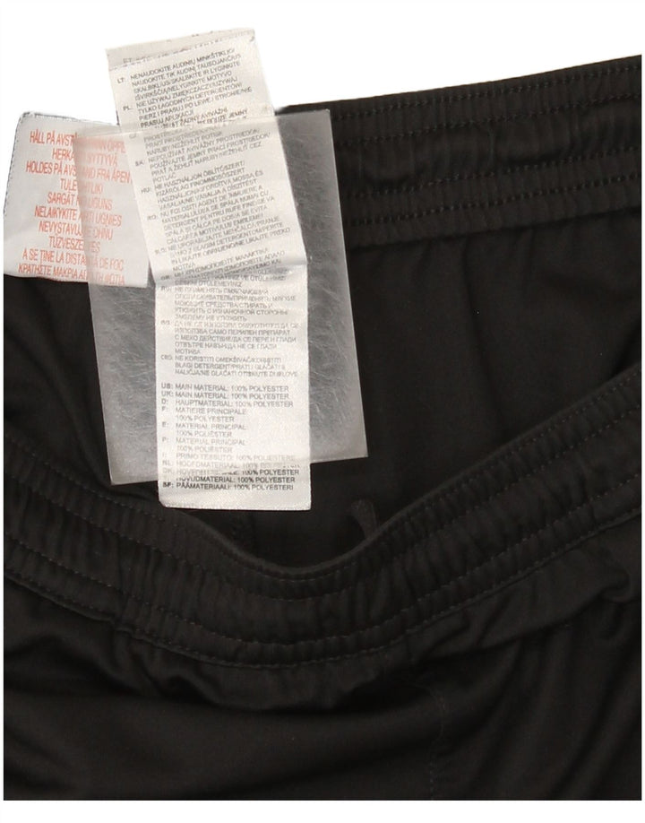 Adidas Sportshorts für Jungen, 15–16 Jahre, schwarzes Polyester