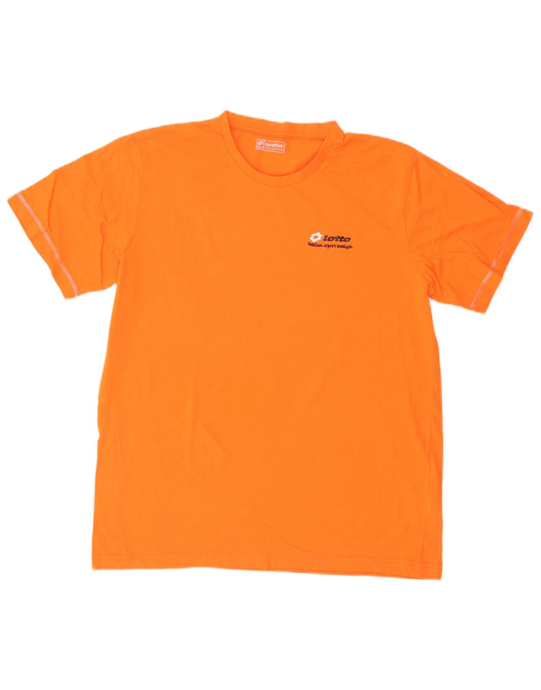 Lotto Herren T-Shirt Top 2XL Orange Baumwolle