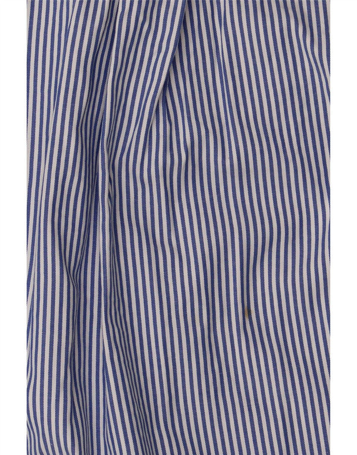 Ralph Lauren Hemd für Jungen, 7–8 Jahre, blau gestreift, Baumwolle