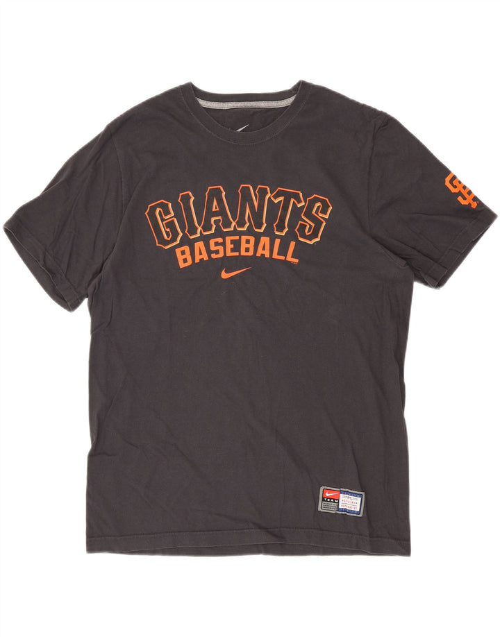 NIKE Herren San Francisco Giants T-Shirt mit normaler Passform, Grafik, Größe L, Grau