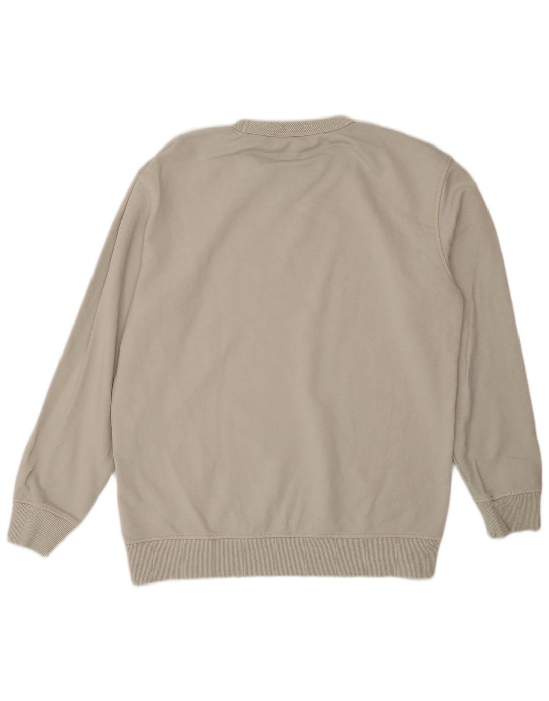 Lee Herren-Sweatshirt-Pullover aus mittelgrauer Baumwolle