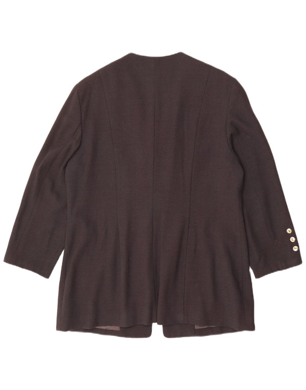 Betty Barclay Damen Blazer Jacke UK 18 XL Graue Viskose