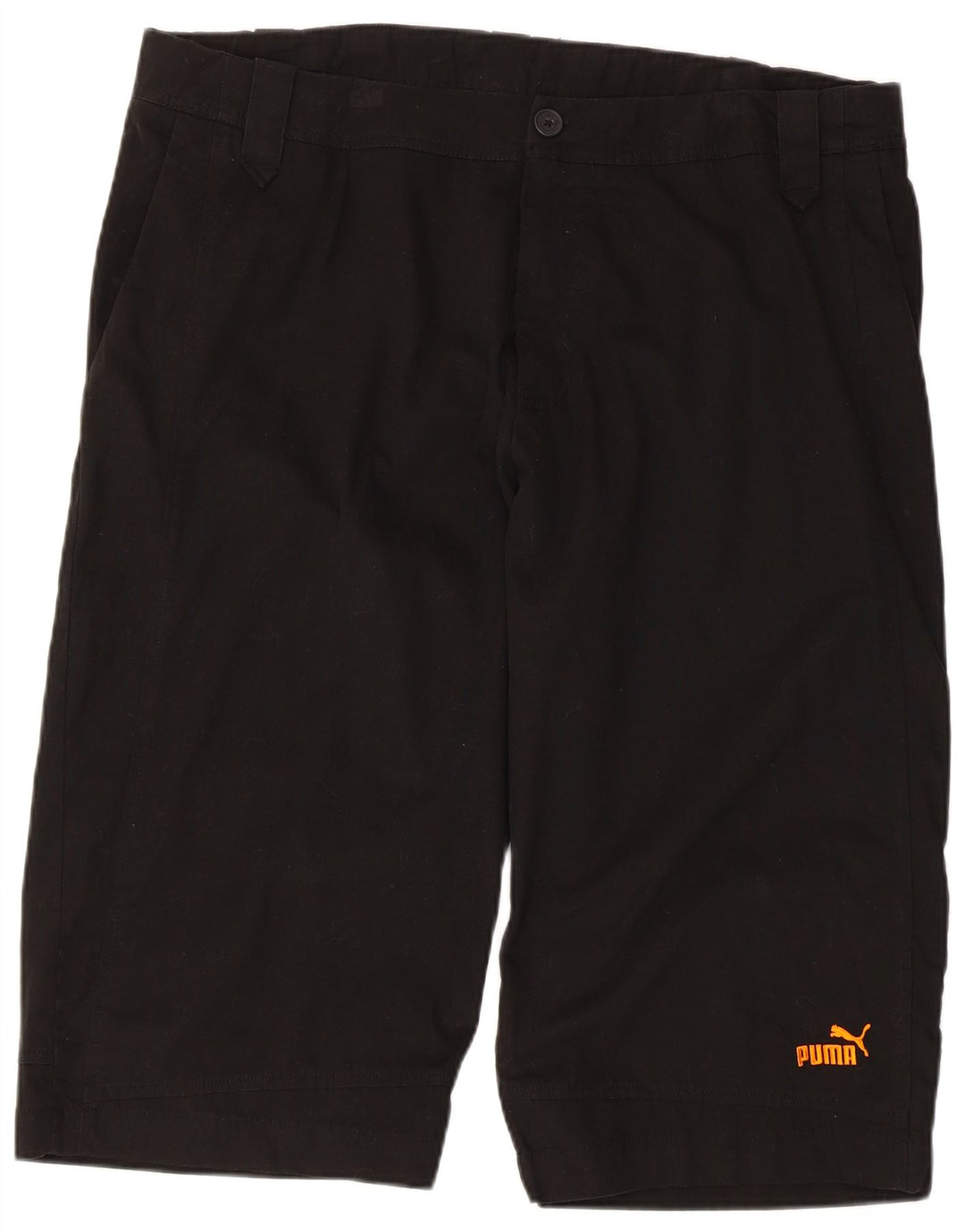 Puma Herren Chino Shorts XL W40 Schwarz Baumwolle