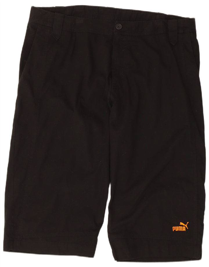Puma Herren Chino Shorts XL W40 Schwarz Baumwolle