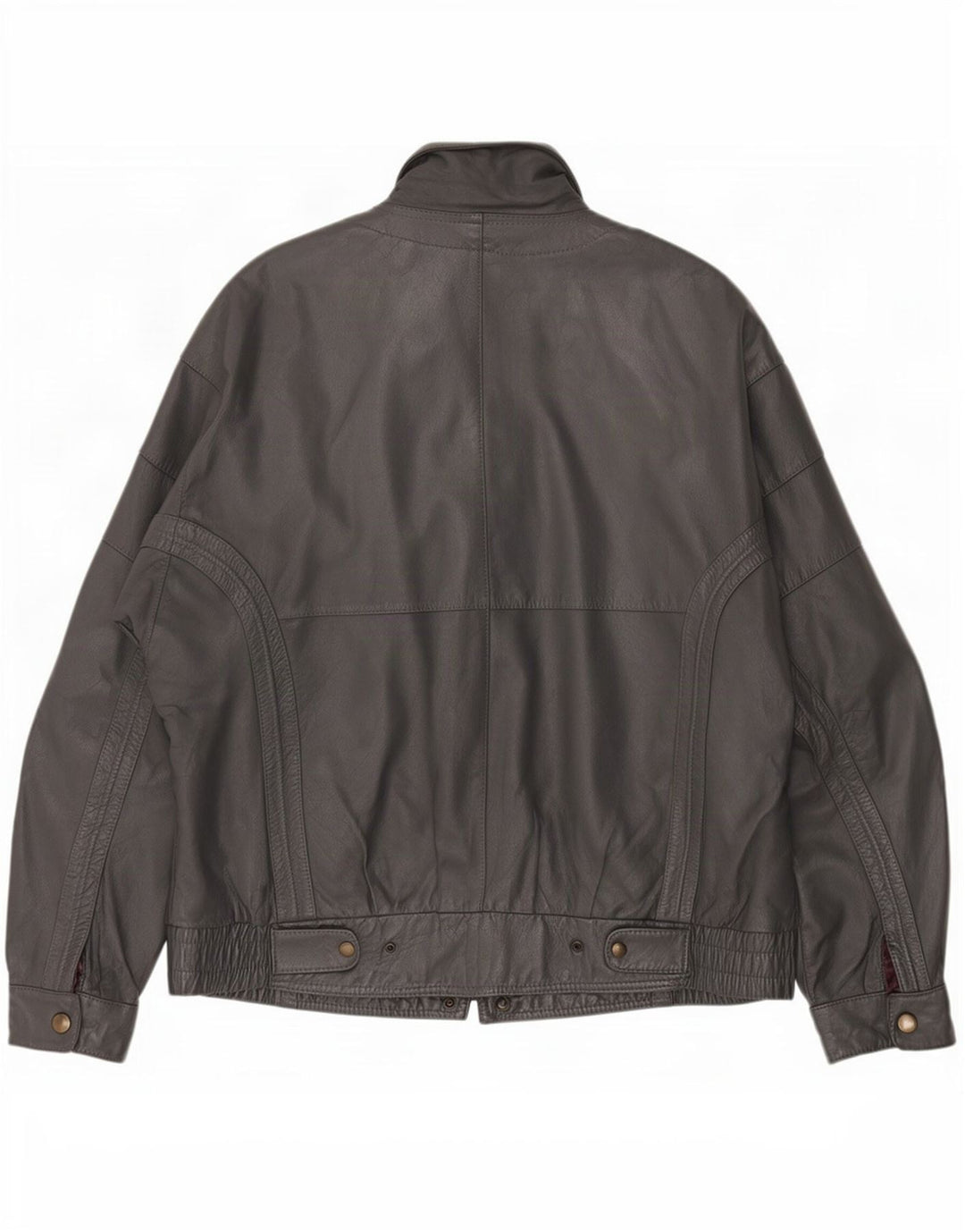 Vintage Herren Lederjacke IT 50 Large Schwarz