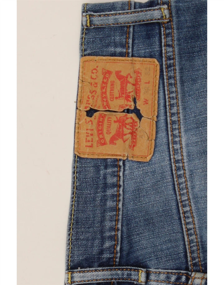 Levi's Herren Bootcut Jeans W32 L32 Blaue Baumwolle