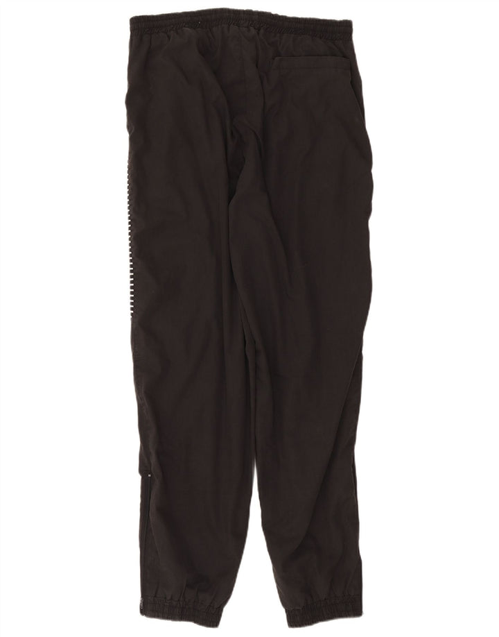 Puma Herren-Trainingshose, Jogginghose, Mittelschwarz, gestreift, Polyester