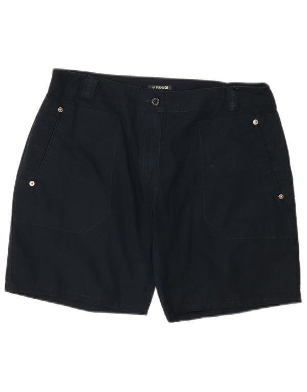 Brugi Damen Chinoshorts UK 14 Large W32 Marineblaue Baumwolle