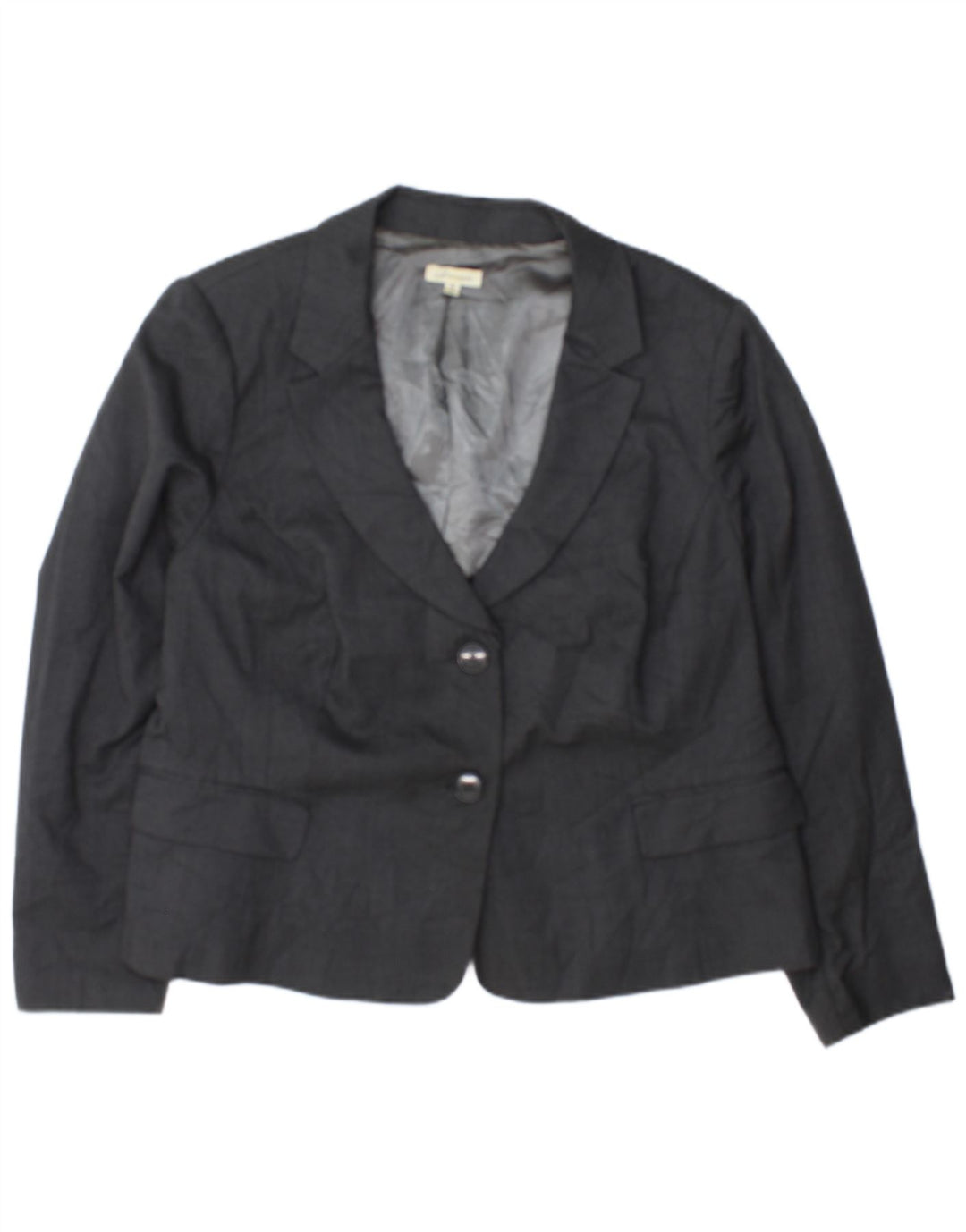 Marks & Spencer Damen Autograph Blazer Jacke UK 18 XL Grau gepunktet