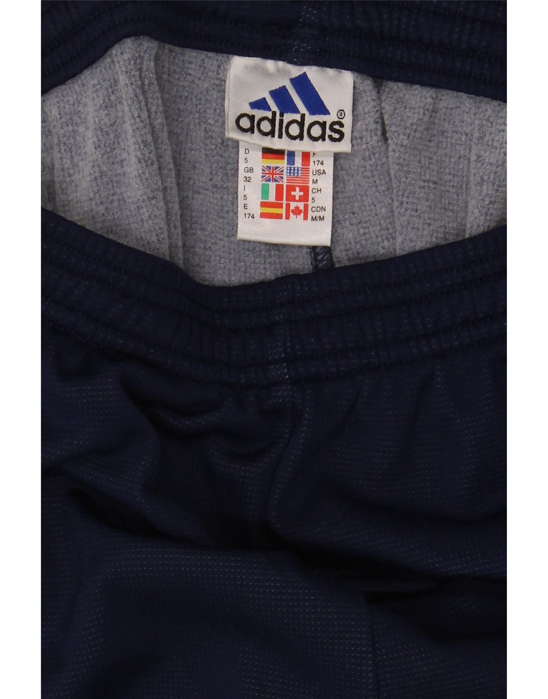 Adidas Herren-Trainingshose, Mittelblau, Colourblock-Polyamid