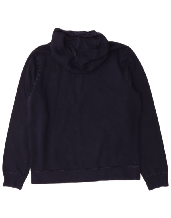 Fila Herren Graphic Hoodie Pullover XL Marineblau Baumwolle