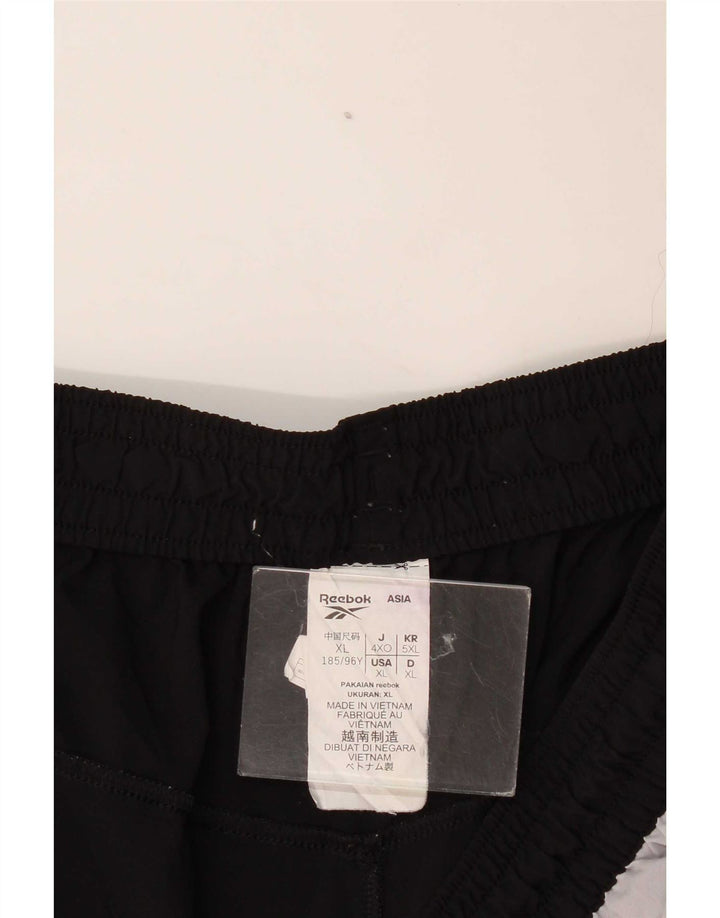 Reebok Herren Graphic Sport Shorts XL Schwarz Colourblock Polyester
