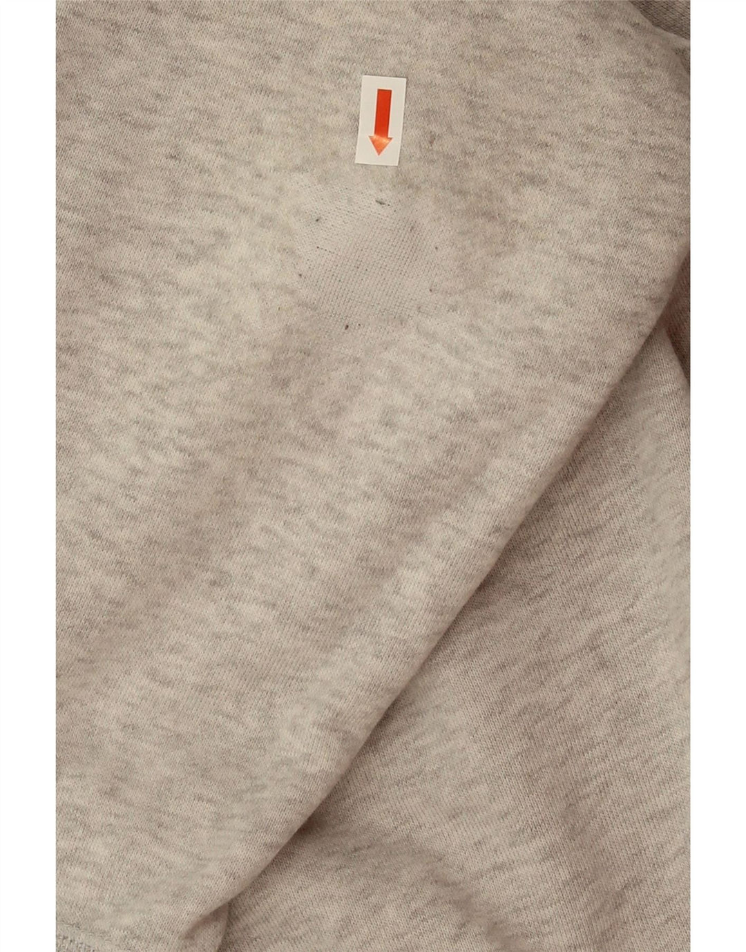 ADIDAS Womens Climalite Oversized Graphic Hoodie Jumper UK 14 Medium Grey Vintage Adidas and Second-Hand Adidas from Messina Hembry 