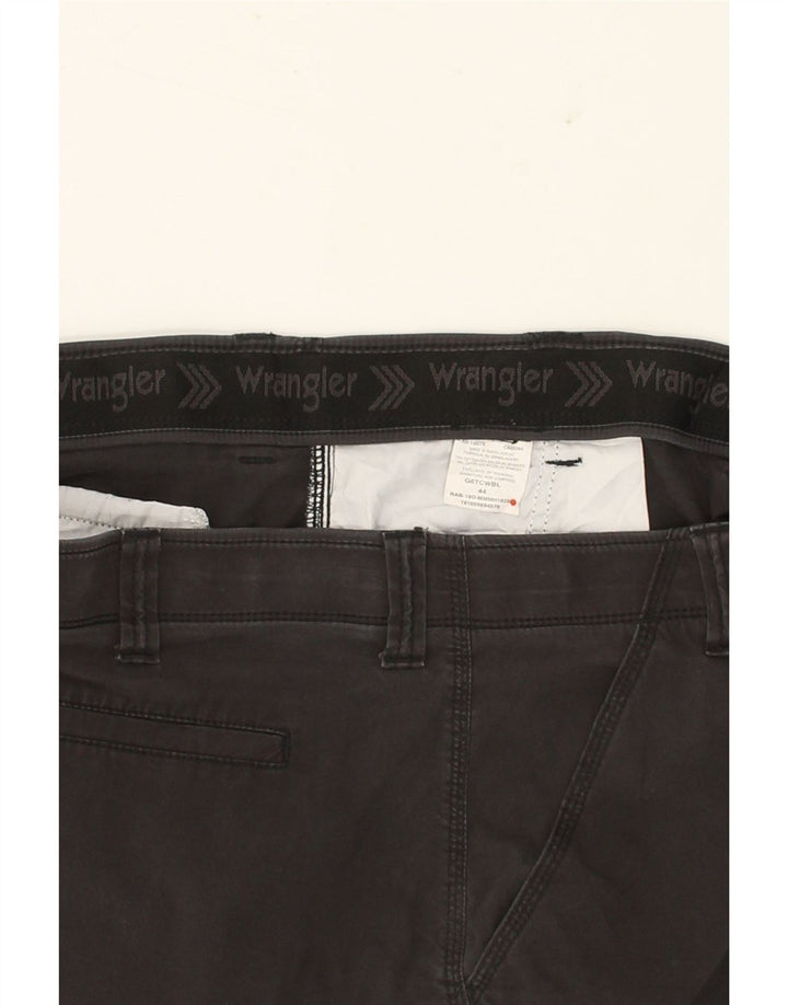 WRANGLER Herren Cargoshorts W44 2XL Graue Baumwolle