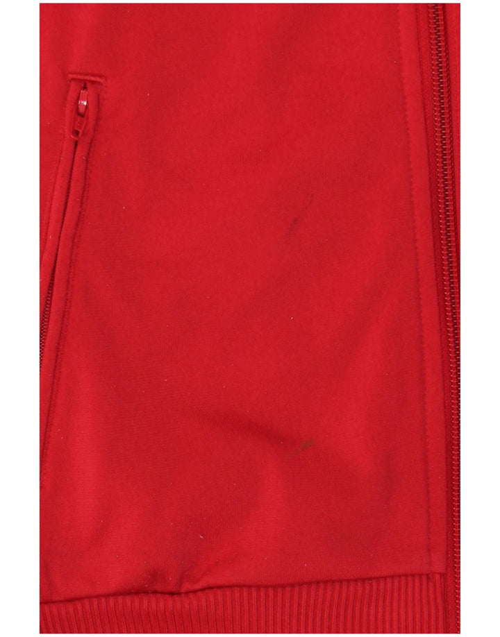 Adidas Damen Grafik-Trainingsanzug-Oberjacke, EU 36, kleines rotes Polyester
