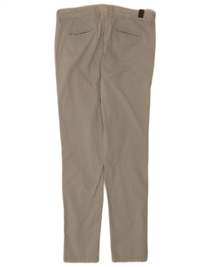 PEUTEREY Slim Chino-Hose für Damen, EU 40, M, B30, L30, Grau, Baumwolle