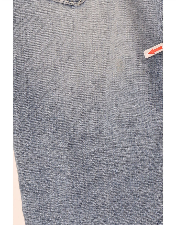 TRUE RELIGION Damen Slim Jeans W30 L29 Blaue Baumwolle