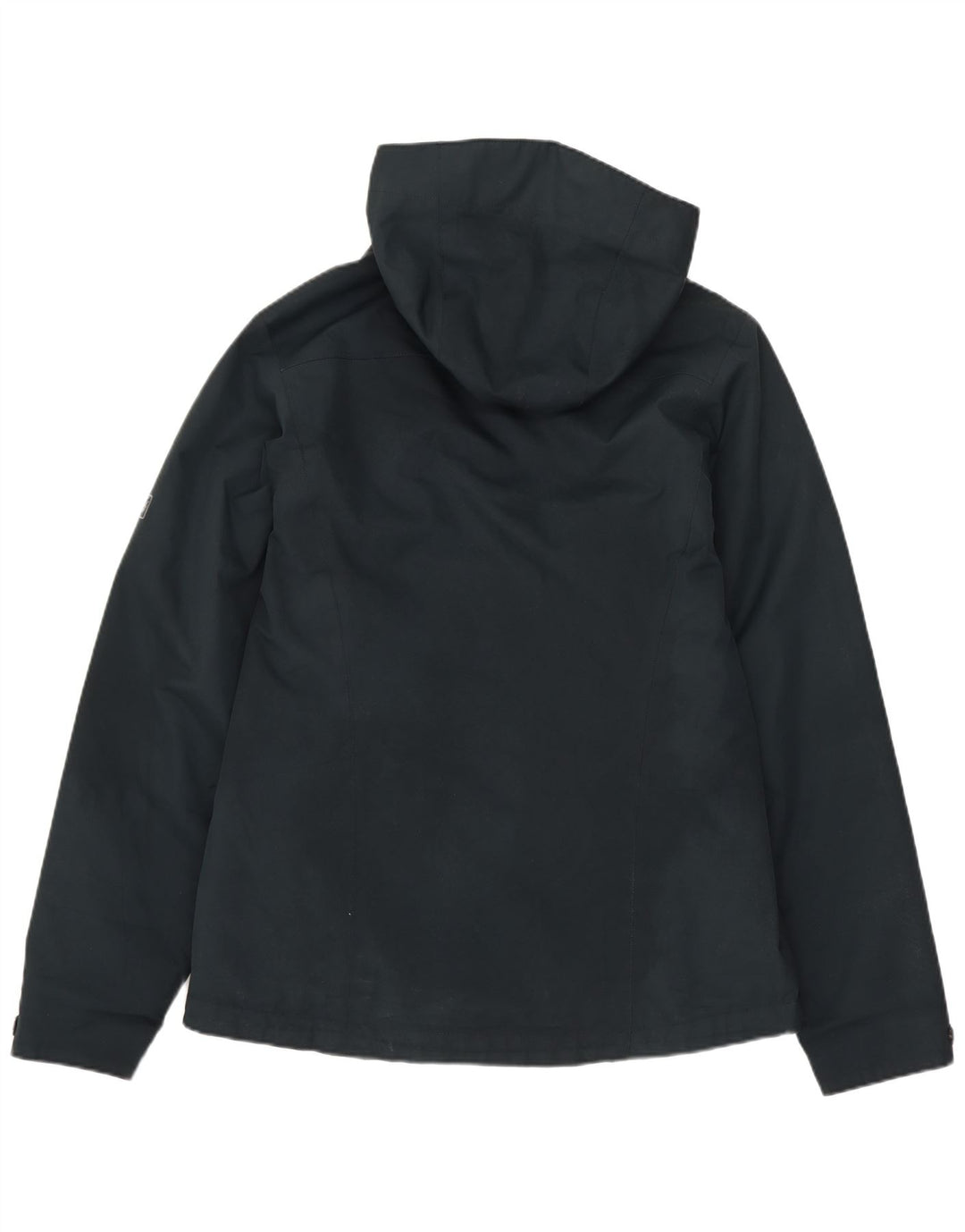 JACK WOLFSKIN Damen-Windbreakerjacke mit Kapuze, UK 12, mittleres Marineblau