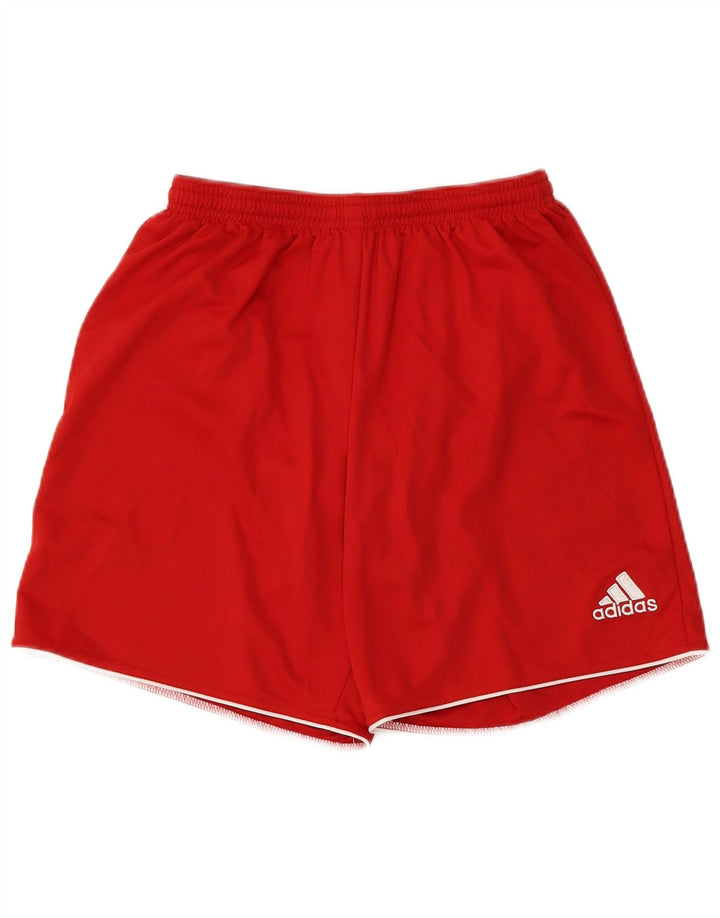 ADIDAS Herren Sportshorts Mittelrotes Polyester