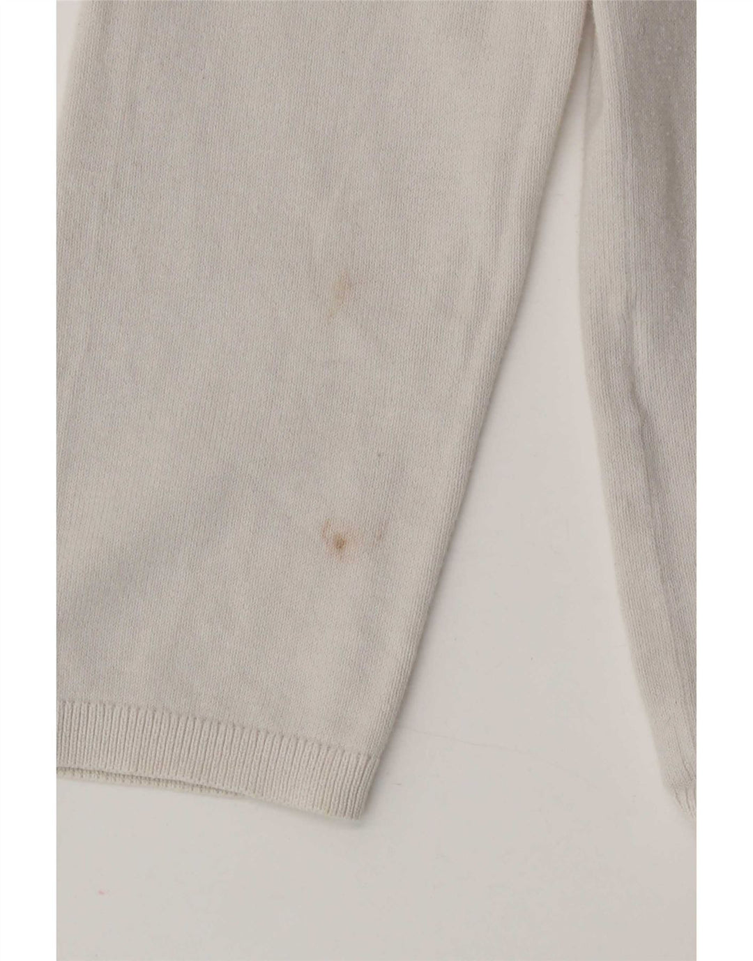 Tommy Hilfiger Damen Pullover mit V-Ausschnitt, UK 14, Mittelweiß