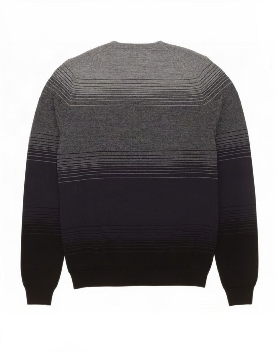 Marks & Spencer Herren-Pullover mit Rundhalsausschnitt, mittlerer Marineblau-Farbblock