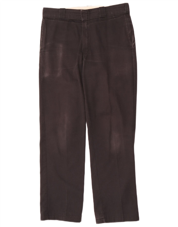 Dickies Herren gerade Chinohose W32 L32 Schwarz