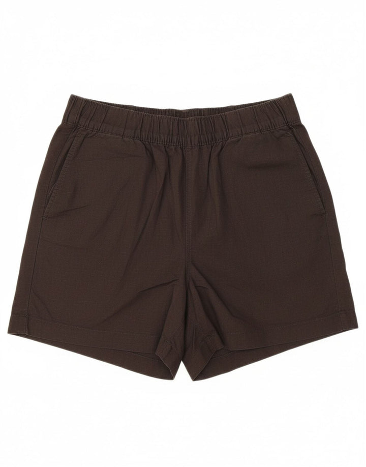 EDDIE BAUER Womens Chino Shorts US 12 Large W30 Grey Cotton Vintage Eddie Bauer and Second-Hand Eddie Bauer from Messina Hembry 