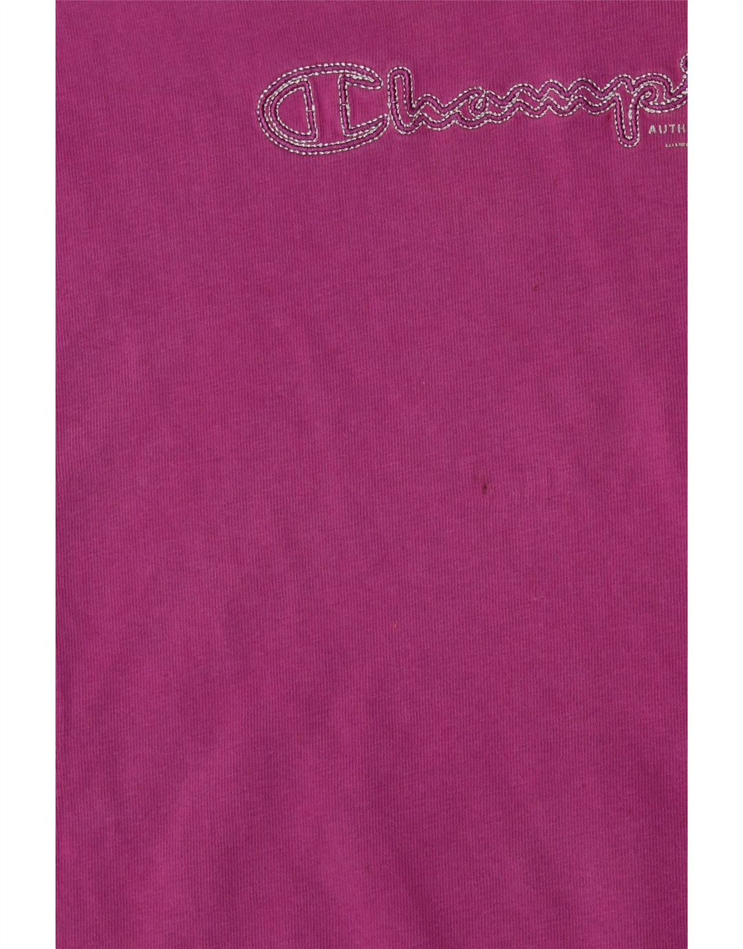 CHAMPION Damen Grafik-T-Shirt-Oberteil UK 12 Mittelrosa