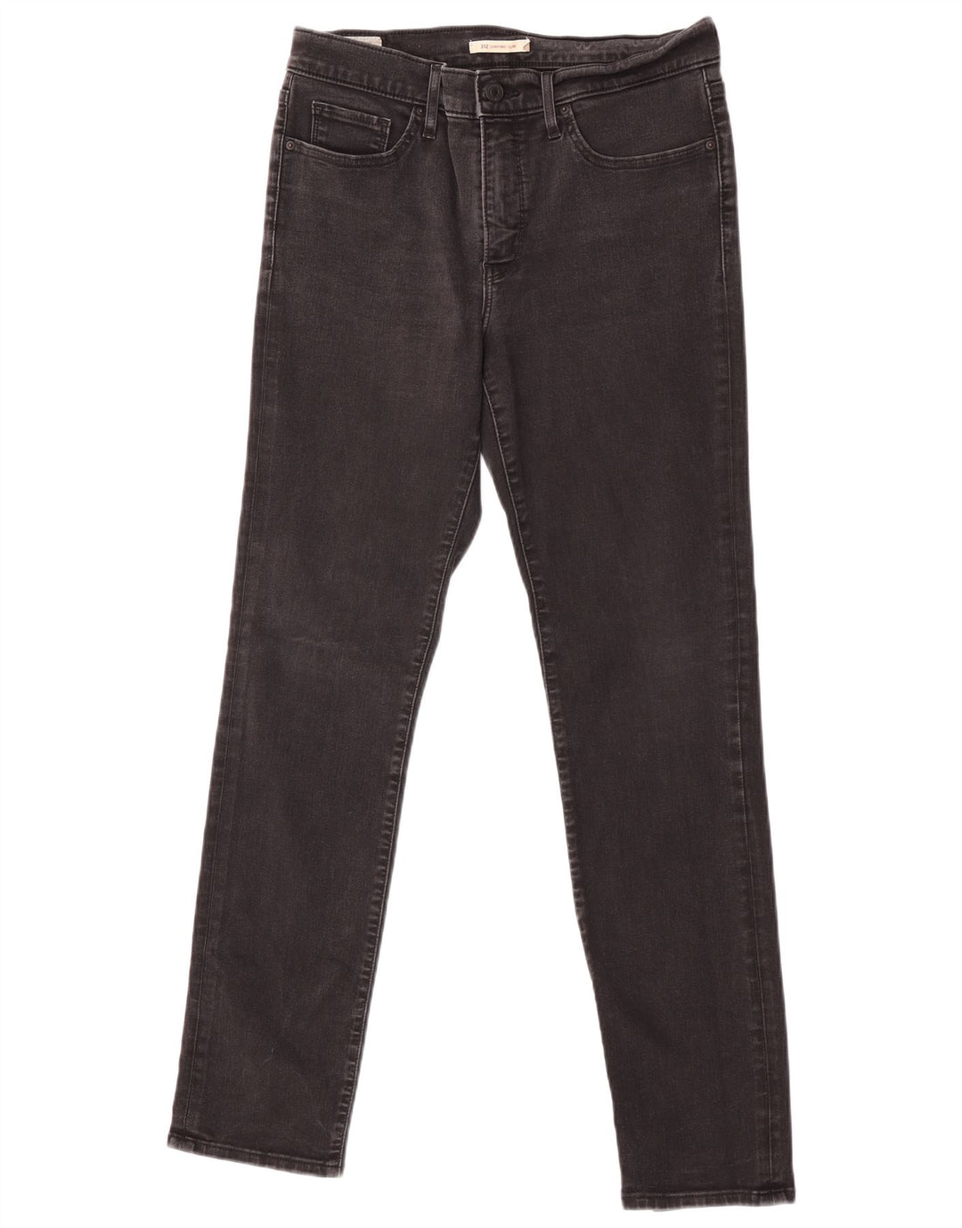 Levi's Damen 312 Shaping Slim Jeans W30 L32 Schwarze Baumwolle