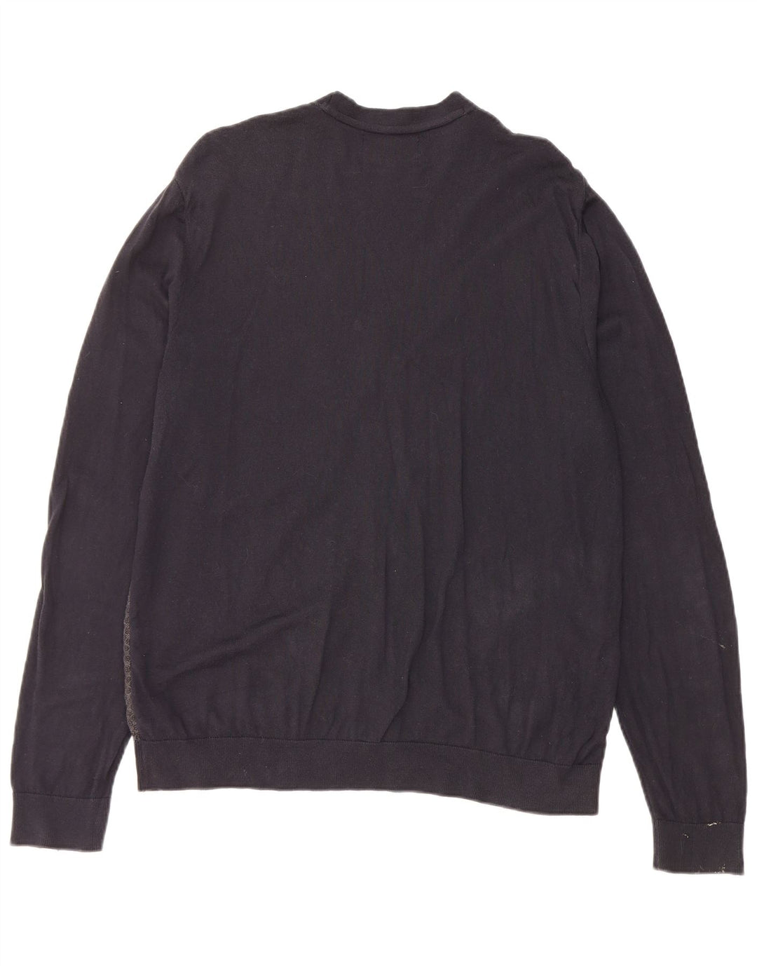 Marks & Spencer Herren-Cardigan mit maßgeschneiderter Passform, Größe L, Marineblau