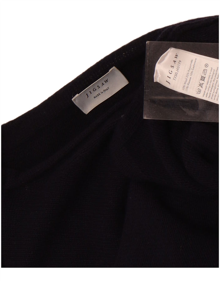 Jigsaw Damen Poncho-Pullover, Einheitsgröße, marineblaue Wolle