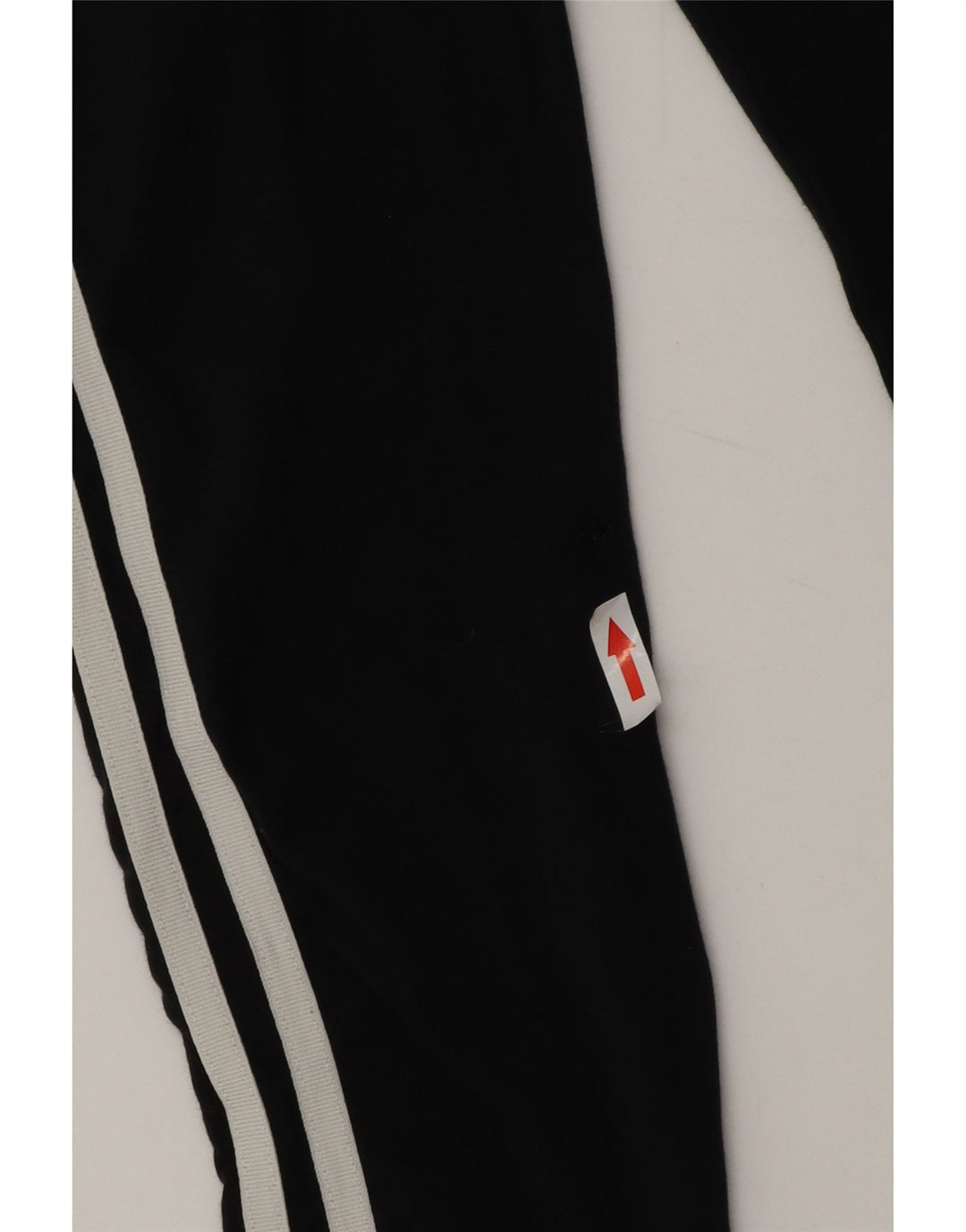 Adidas Damen Leggings UK 10 Small Schwarz Baumwolle