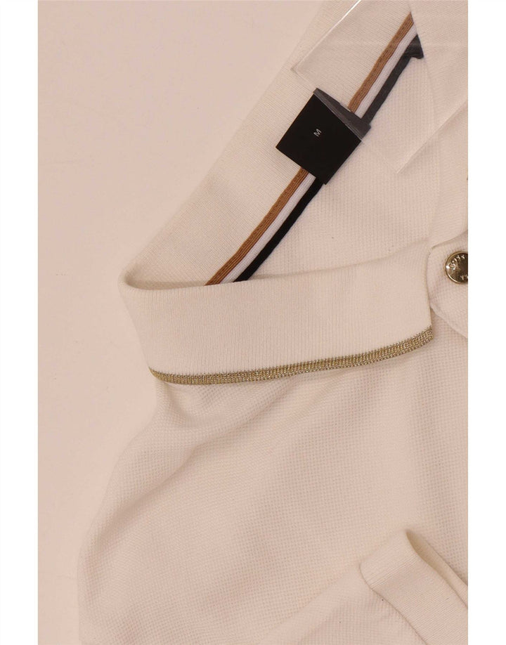 Hugo Boss Herren Poloshirt Mittelweiß