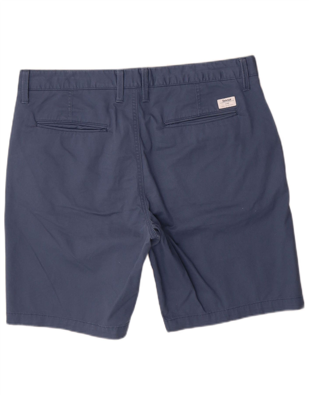 TIMBERLAND Herren Chinoshorts W36 Große blaue Baumwolle