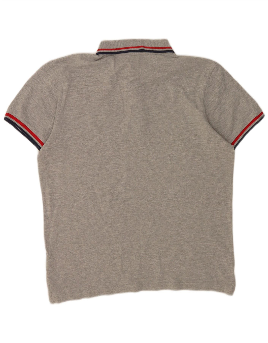 Fila Herren-Poloshirt aus mittelgrauer Baumwolle