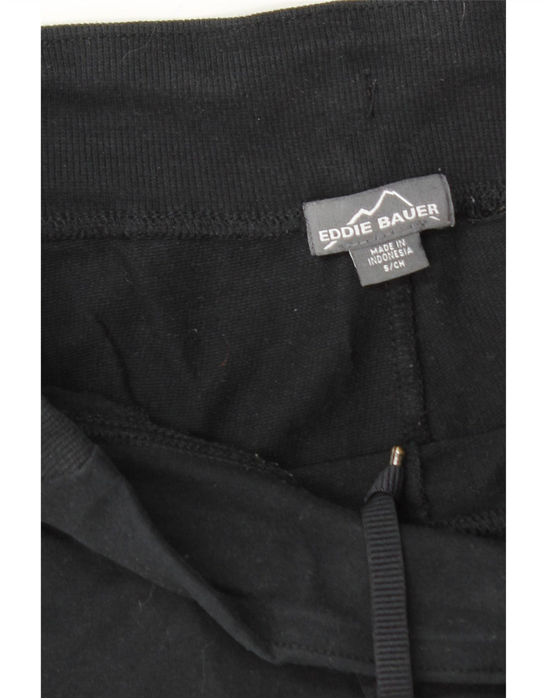 EDDIE BAUER Womens Sport Shorts UK 10 Small  Black Cotton Vintage Eddie Bauer and Second-Hand Eddie Bauer from Messina Hembry 
