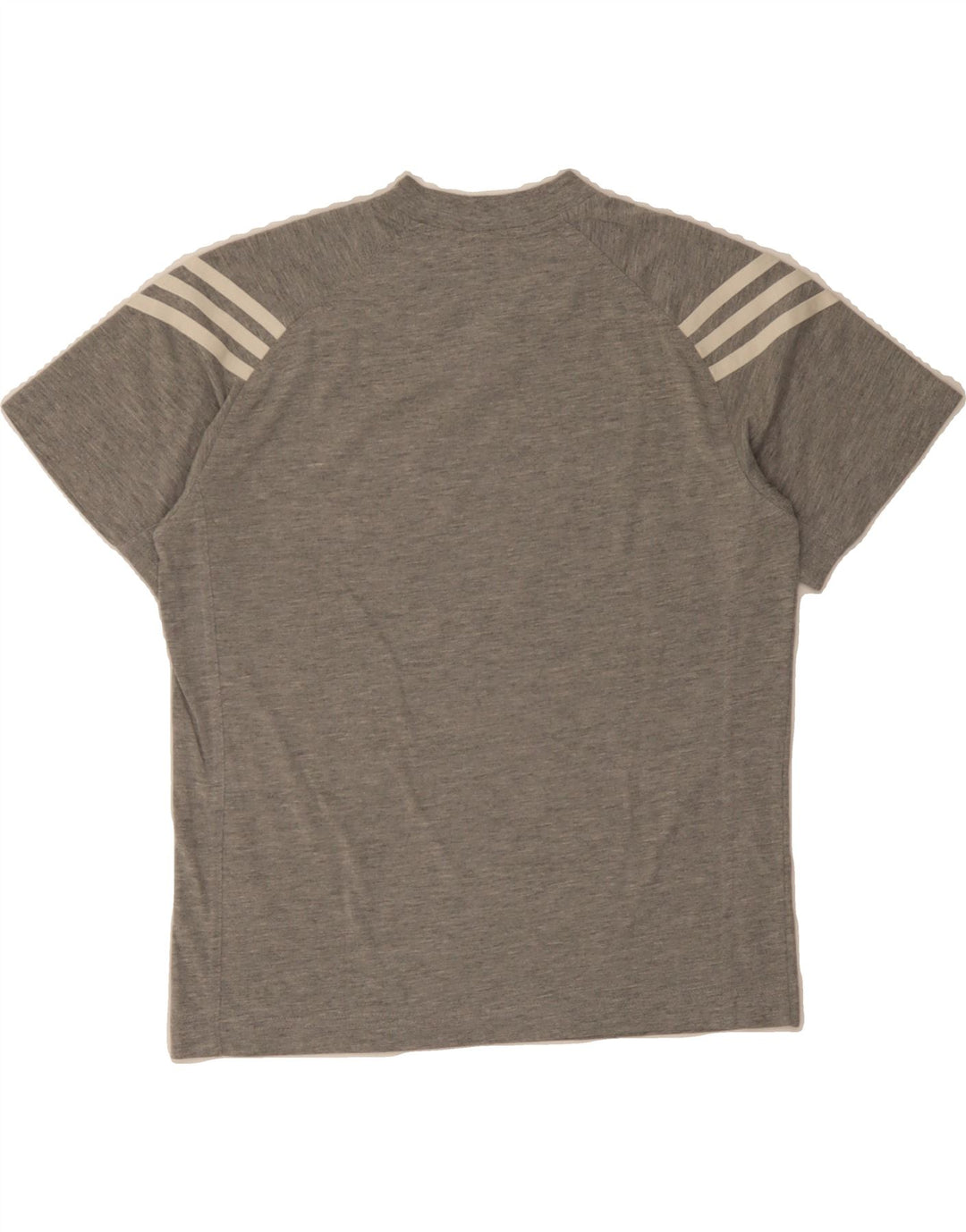 ADIDAS Boys T-Shirt Top 9-10 Years Grey Cotton Vintage Adidas and Second-Hand Adidas from Messina Hembry 