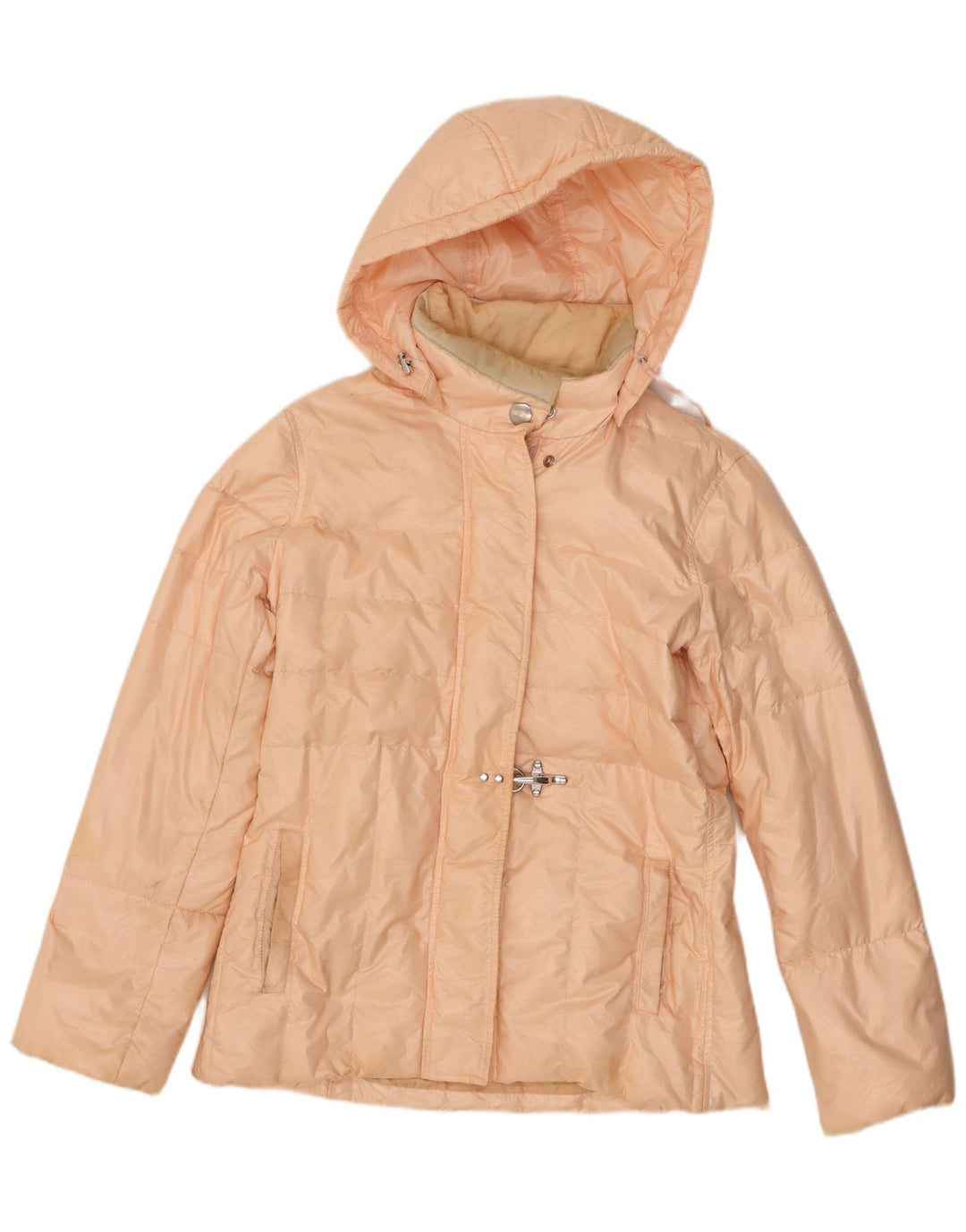 Fay Wattierte Damenjacke mit Kapuze, UK 14, Größe L, Rosa, Synthetik