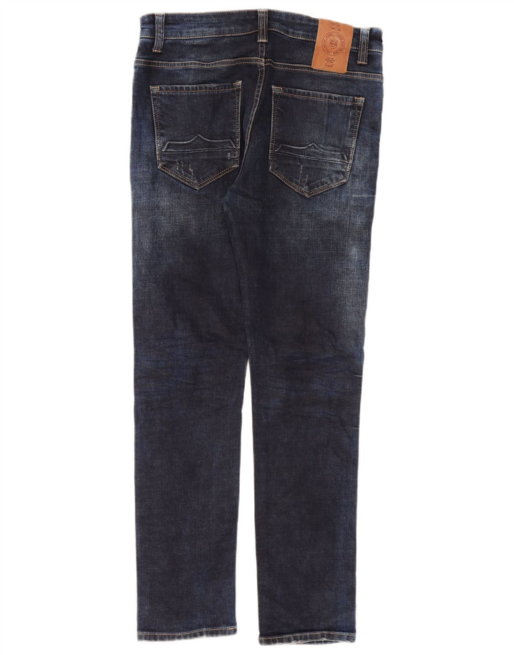 883 Police Herren Slim Jeans W32 L31 Blau