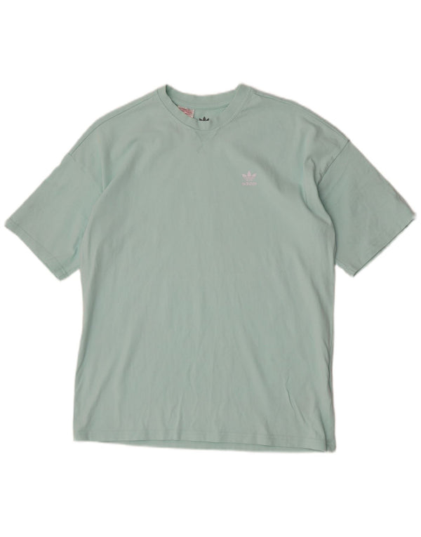 Adidas T-Shirt für Jungen, 13–14 Jahre, grüne Baumwolle