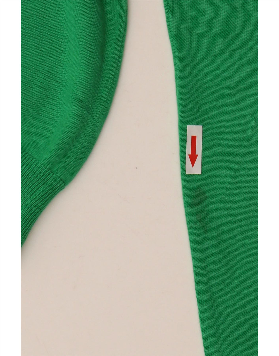 Sun68 Herren-Pullover mit V-Ausschnitt, XL, grüne Baumwolle