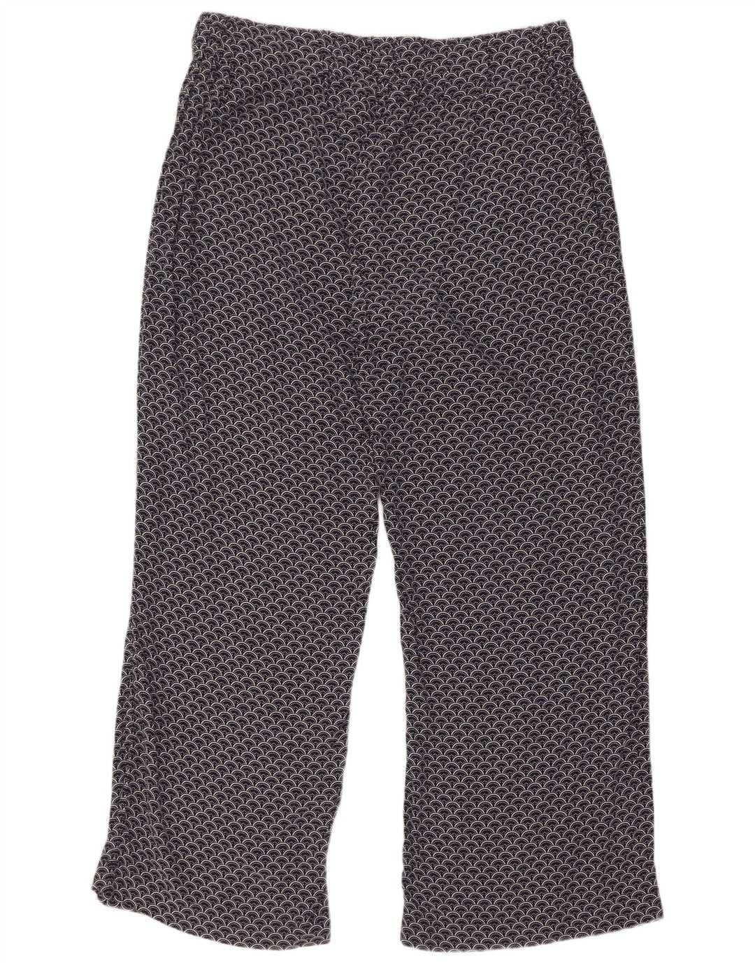 Marks & Spencer Damen-Freizeithose mit abstraktem Muster, UK 16, Größe L W34 L30