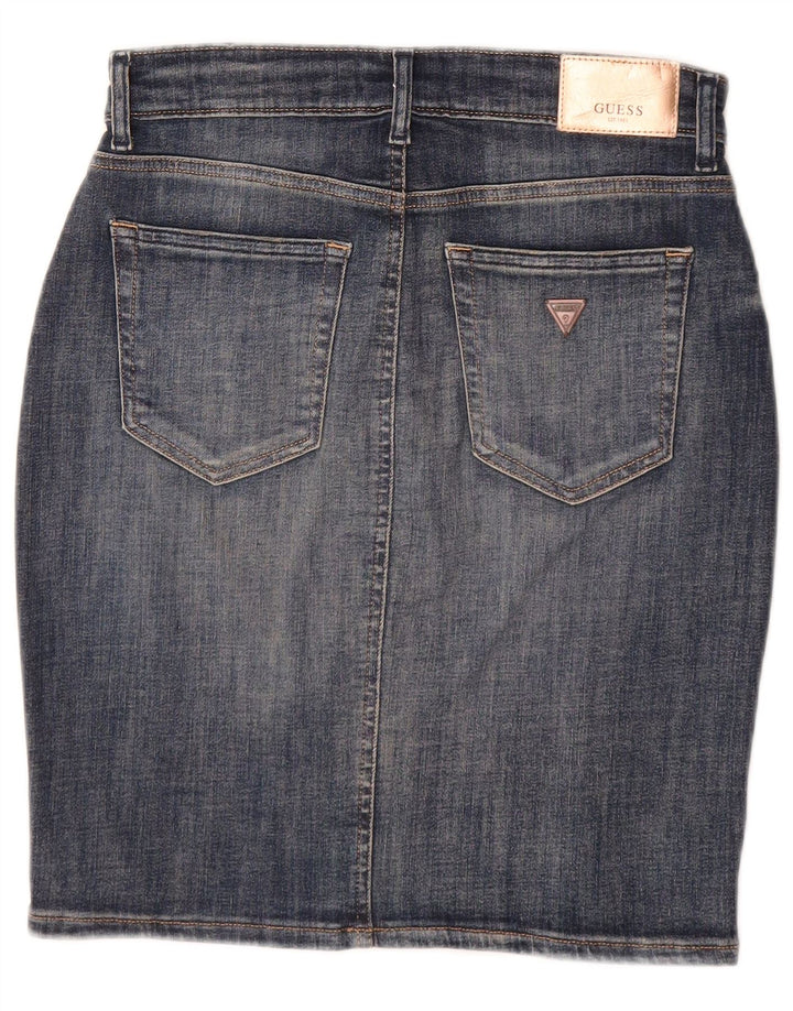 Guess Damen Jeansrock W29 Mittelblau