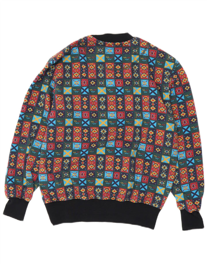 JOHNNY LAMBS Herren Sweatshirt Pullover Medium Mehrfarbig Geometrisch