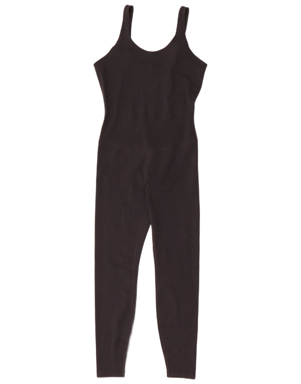Nike Womens Dri Fit Ärmelloser Overall UK 8 Small Schwarz Polyester